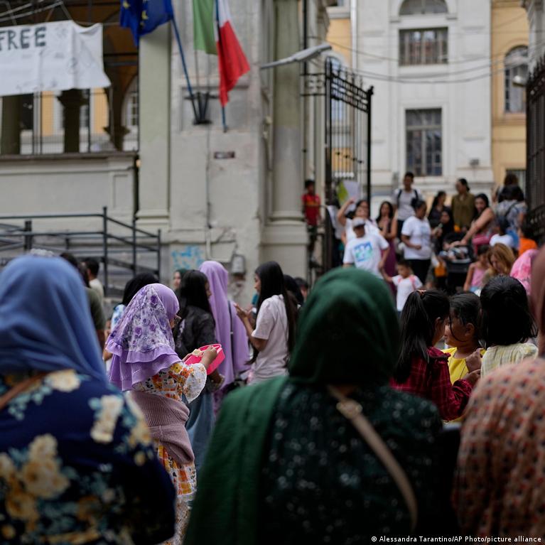 Italy set to bans burqas in schools and cap foreign students, and critics call it a 'Witch Hunt'